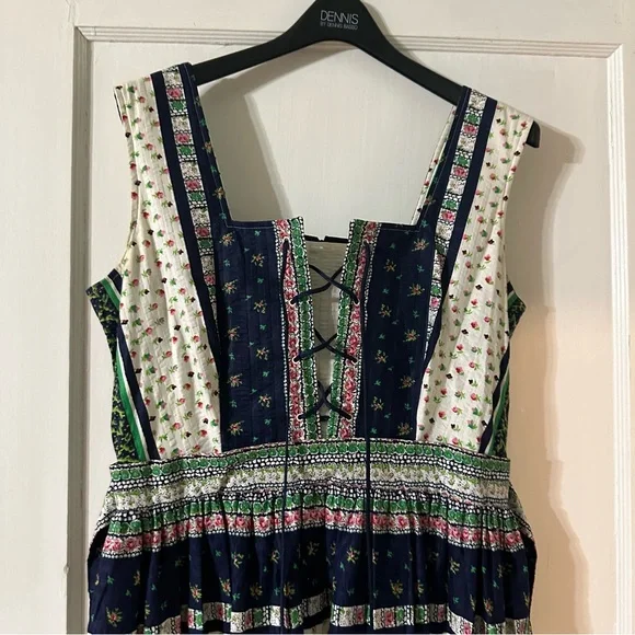 Loungees vintage Floral Patterned Prairie Dress - Picture 6 of 10